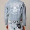 Saint Morta Post Humanous Denim Jacket Blue Wash -Culture Kings Shop 02047968 YX112 mens 0000010