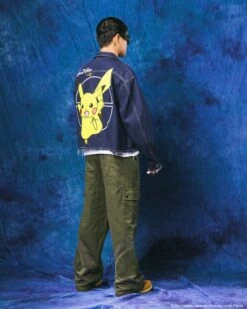 Pokémon By Loiter Pikachu Denim Jacket Indigo -Culture Kings Shop 02048568 YI001 mens 0000000040