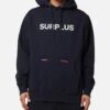 Daniel Patrick Surplus Logo Hoodie Navy/Cream/Red 2 Daniel Patrick Surplus Logo Hoodie Navy/Cream/Red -Culture Kings Shop 02049229 YN229 mens 00010