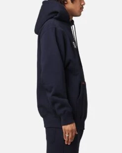 Daniel Patrick Surplus Logo Hoodie Navy/Cream/Red -Culture Kings Shop 02049229 YN229 mens 00040