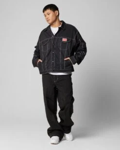 Loiter Galaxy Contrast Jacket Black -Culture Kings Shop 02049628 YB001 mens 0030