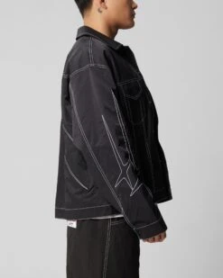 Loiter Galaxy Contrast Jacket Black -Culture Kings Shop 02049628 YB001 mens 0050