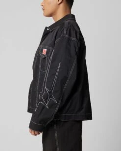 Loiter Galaxy Contrast Jacket Black -Culture Kings Shop 02049628 YB001 mens 0060