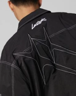 Loiter Galaxy Contrast Jacket Black -Culture Kings Shop 02049628 YB001 mens 0080