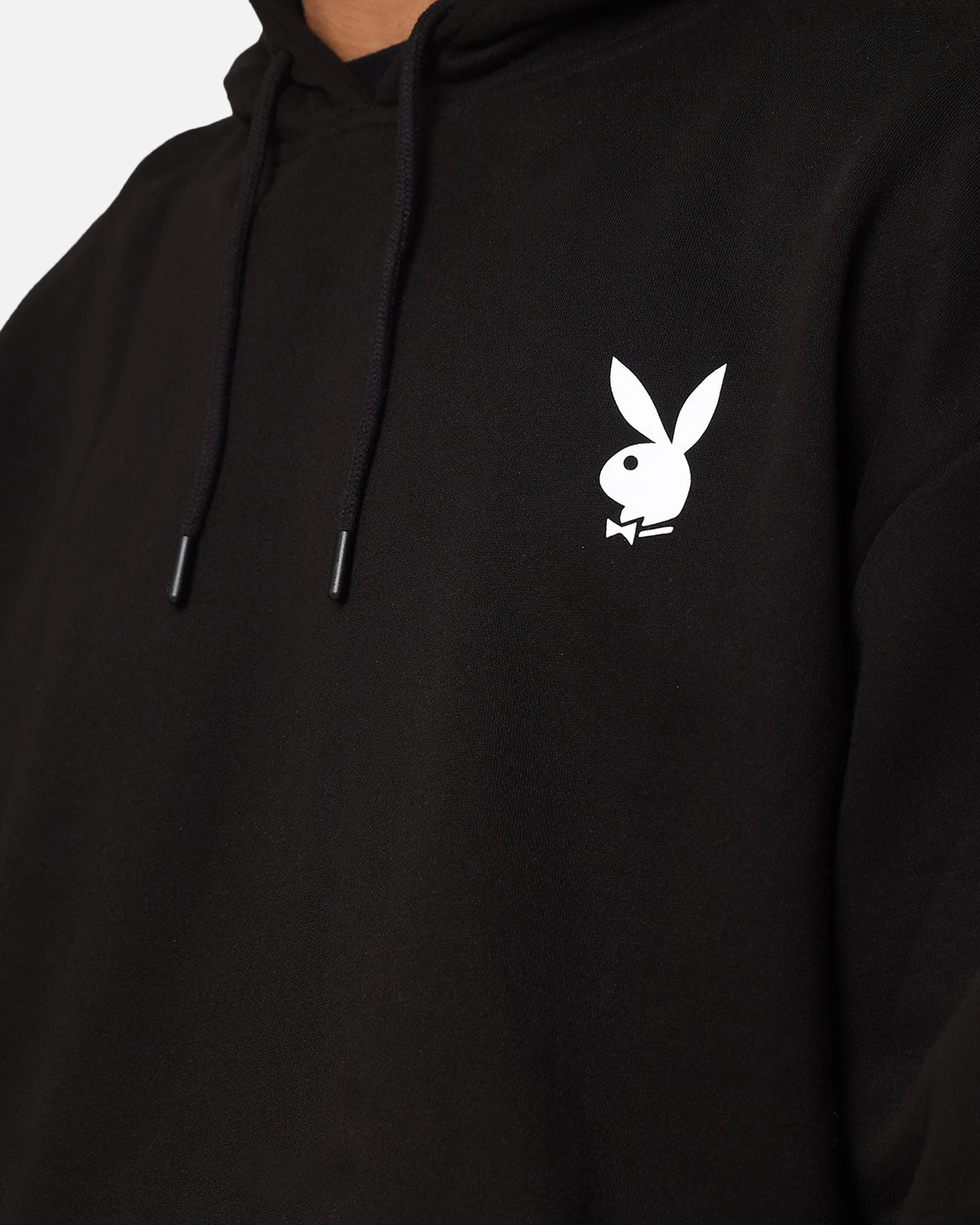 Playboy Logo Bunny O Hoodie Black 9 Playboy Logo Bunny O Hoodie Black - Image 7