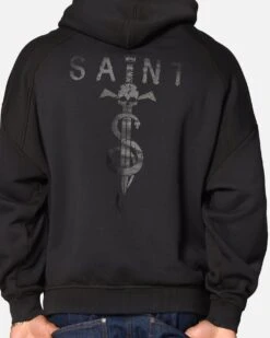 Saint Morta Daggers Premium Hoodie Contrast Black -Culture Kings Shop 02049852 YE282 mens 000070