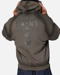 Saint Morta Daggers Premium Hoodie Contrast Brown -Culture Kings Shop 02049852 YE283 mens 000070