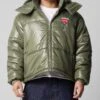Loiter Star Born Puffer Jacket Green -Culture Kings Shop 02049938 YG600 mens 0010