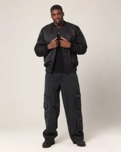 Saint Morta Cambronne V2 Bomber Jacket Black/Black 14 Saint Morta Cambronne V2 Bomber Jacket Black/Black -Culture Kings Shop 02049978 YB015 mens 000040