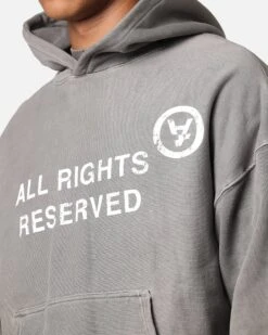 The Anti Order Rights Reserved Hoodie Washed Charcoal -Culture Kings Shop 02049984 YC071 mens 0070