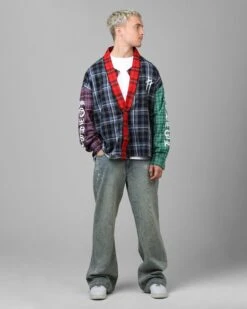 Loiter Kimono Flannel Multi -Culture Kings Shop 02050523 YM041 mens 0030