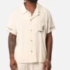 XXIII Serene Linen Button Up Shirt Off White -Culture Kings Shop 02050728 YO007 mens 00010
