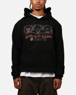 Hypland X Attack On Titan Trio Hoodie Black