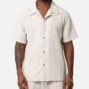 XXIII Alejandro Button Up Shirt Cream/Tan -Culture Kings Shop 02051551 YC620 mens 00010