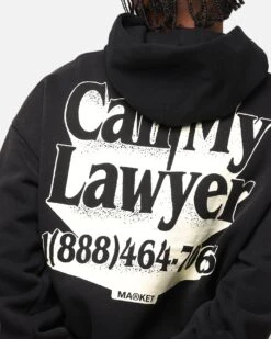 Market Call My Lawyer 3D Hoodie Black -Culture Kings Shop 02051644 YB001 mens 00070