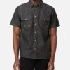 Saint Morta Rodeo Denim Shirt Black -Culture Kings Shop 02051715 YB001 mens 00010