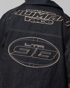 Loiter Motor Denim Button Up Shirt Indigo -Culture Kings Shop 02052035 YI001 mens 00080