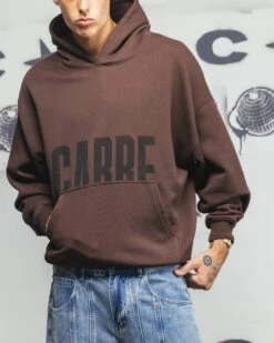 Carre Premium Essentials Hoodie Chocolate -Culture Kings Shop 02052197 YC360 mens 00000080