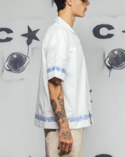 Carre Rose Bowl Button Up Shirt Off White -Culture Kings Shop 02052221 YO007 mens 0040