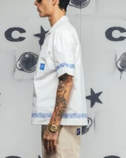 Carre Rose Bowl Button Up Shirt Off White -Culture Kings Shop 02052221 YO007 mens 0050