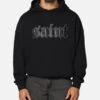 Saint Morta Cambronne Layered Boxy Hoodie Black/Black -Culture Kings Shop 02052222 YB015 mens 000010