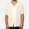 XXIII Diamond Button Up Shirt Off White -Culture Kings Shop 02052478 YO007 mens 00010