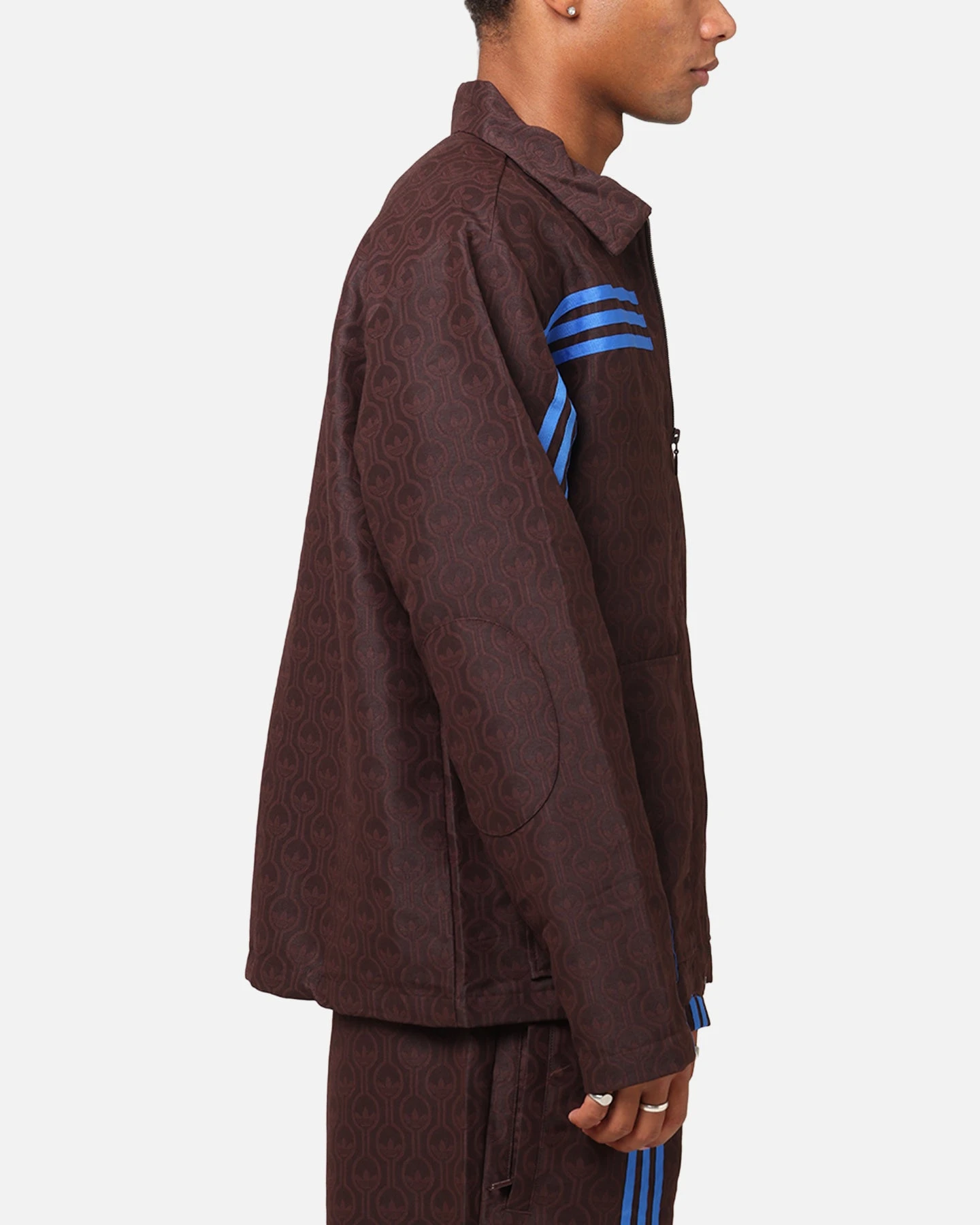 Adidas Originals 70's Club Jacket Brown 6 Adidas Originals 70's Club Jacket Brown - Image 4