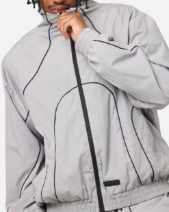 The Anti Order Stereo Nylon Track Jacket Grey -Culture Kings Shop 02052601 YQ001 mens 00070