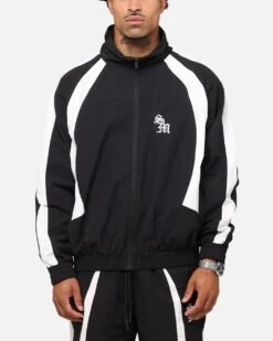 Saint Morta Oblivion Windbreaker Jacket Black/White