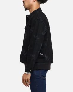 Saint Morta Doves Denim Jacket Black Shadow 12 Saint Morta Doves Denim Jacket Black Shadow -Culture Kings Shop 02052833 YB427 mens 0050