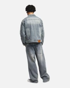 Saint Morta Trucker Denim Jacket Dirty Denim -Culture Kings Shop 02052834 YE234 mens 0060