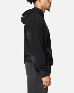 Saint Morta Gothic Zip Hoodie Sunfade Black -Culture Kings Shop 02052948 YS946 mens 000040