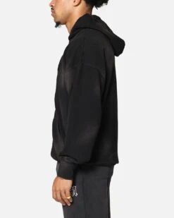 Saint Morta Gothic Zip Hoodie Sunfade Black -Culture Kings Shop 02052948 YS946 mens 000050