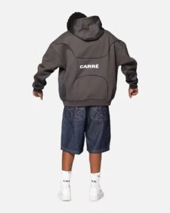 Carre Pipeline Hoodie Grey -Culture Kings Shop 02052993 YQ001 mens 000040