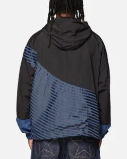 Carre Star Shooter Windbreaker Jacket Black/Blue -Culture Kings Shop 02052994 YB002 mens 000030