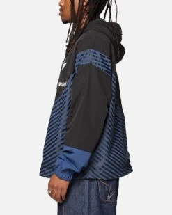 Carre Star Shooter Windbreaker Jacket Black/Blue -Culture Kings Shop 02052994 YB002 mens 000050