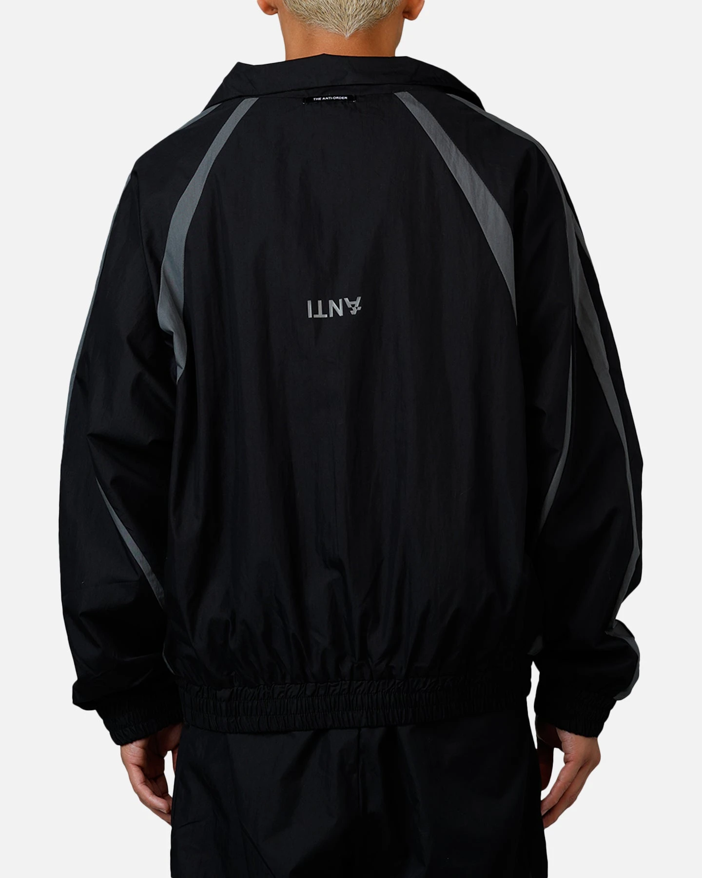 The Anti Order Acolyte Windbreaker Jacket Black/Grey 4 The Anti Order Acolyte Windbreaker Jacket Black/Grey - Image 2