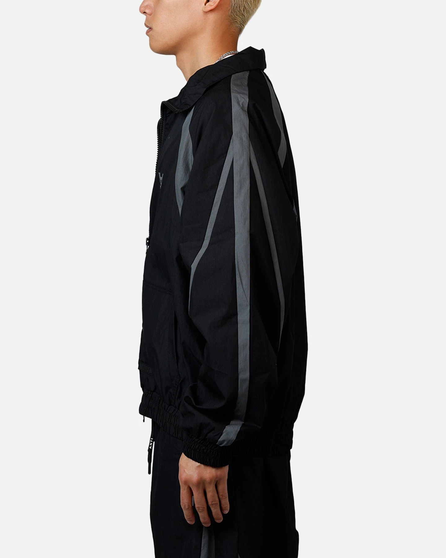 The Anti Order Acolyte Windbreaker Jacket Black/Grey 7 The Anti Order Acolyte Windbreaker Jacket Black/Grey - Image 5