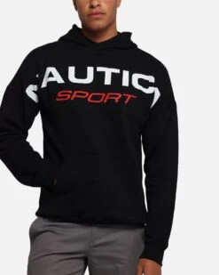 Nautica Beaufort Hoodie Black -Culture Kings Shop 02053044 YB001 mens 0060