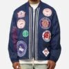 Champion 60's Souvenir Jacket Athetlic Navy Cream -Culture Kings Shop 02053107 YN069 mens 00010