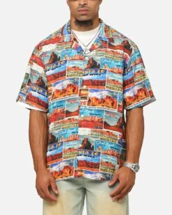 Champion Route 40 Drifter Button Up Shirt Ginger