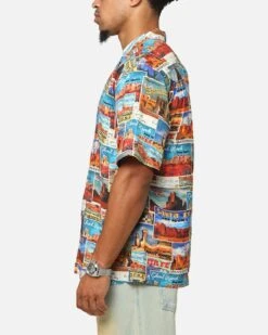 Champion Route 40 Drifter Button Up Shirt Ginger -Culture Kings Shop 02053109 YG060 mens 00050