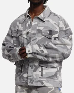 Loiter Combat Utility Jacket Snow Camo -Culture Kings Shop 02053230 YS527 mens 0000070