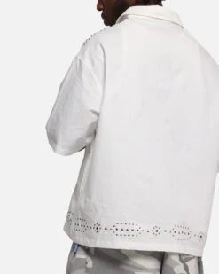 Loiter Western Button Up Shirt Cream -Culture Kings Shop 02053281 YC600 mens 00060