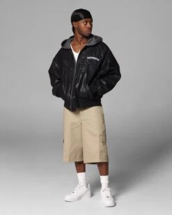 Loiter Star Wars Sith Bomber Jacket Washed Black -Culture Kings Shop 02053321 YW607 mens 00030