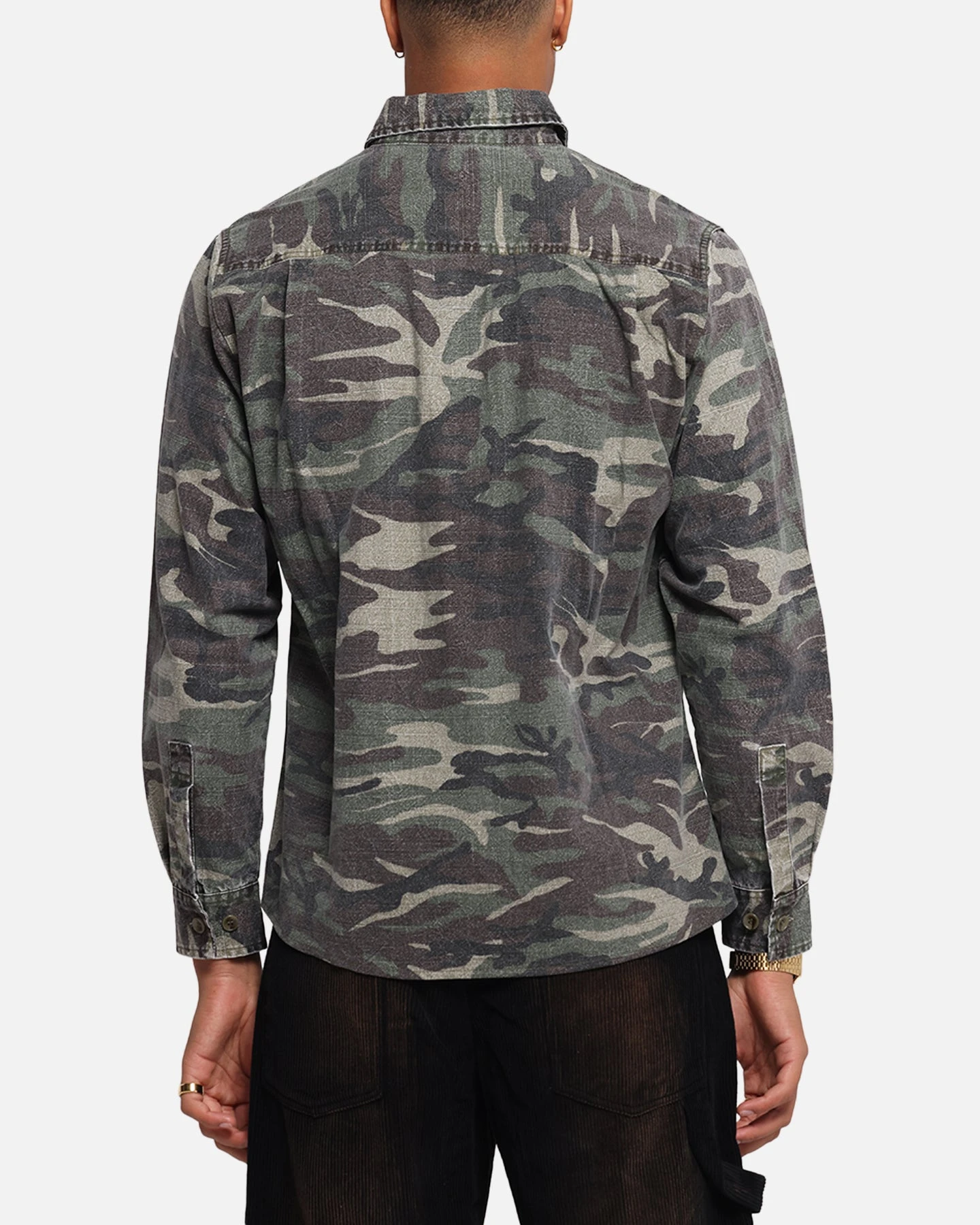 XXIII Slub Overshirt Camo 5 XXIII Slub Overshirt Camo - Image 3