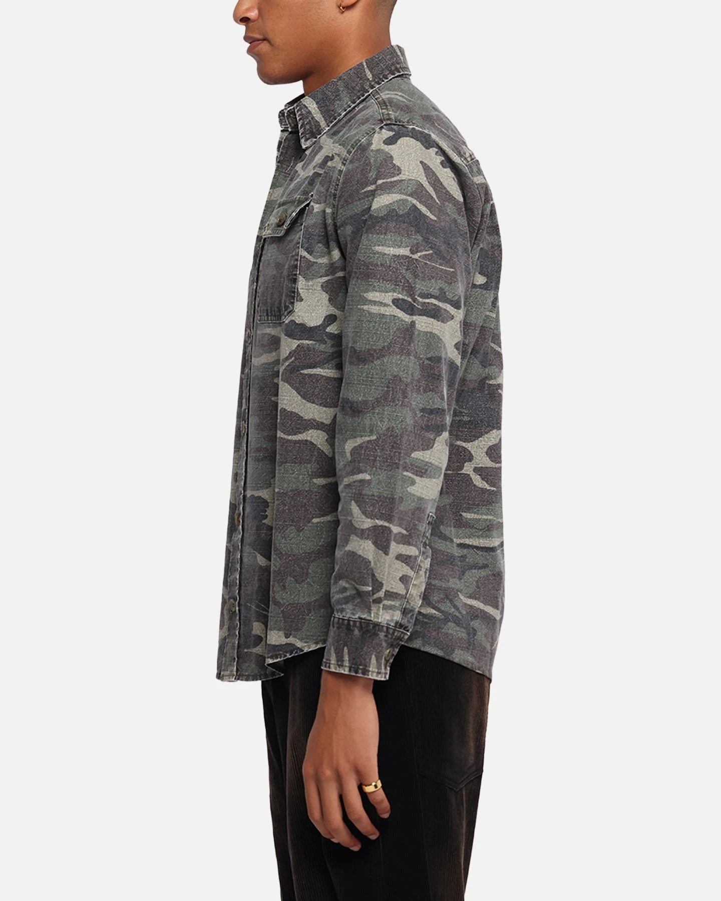XXIII Slub Overshirt Camo 7 XXIII Slub Overshirt Camo - Image 5