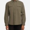 XXIII Slub Overshirt Khaki -Culture Kings Shop 02053326 YK001 mens 00010