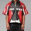 Loiter Racer Vegan Leather Shirt Red/Black -Culture Kings Shop 02053327 YR010 mens 000010 dc0ed58c 7c65 4585 82c8 da7c0ac69985