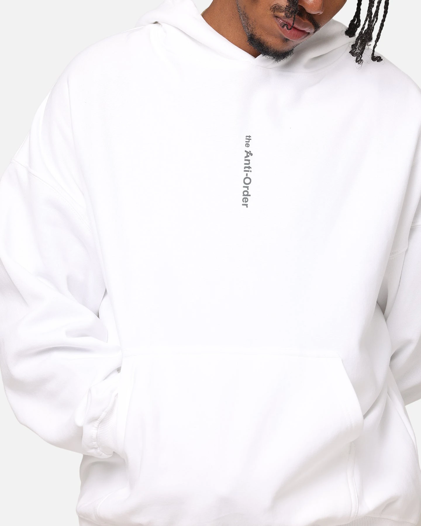 The Anti Order Process Boxy Hoodie White 8 The Anti Order Process Boxy Hoodie White - Image 6